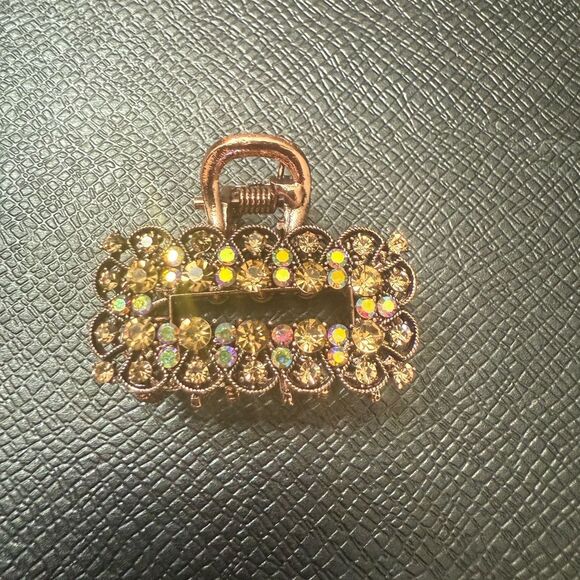 Brand new Unbranded Vintage  Style Crystal Hair Claw Clip main image 4